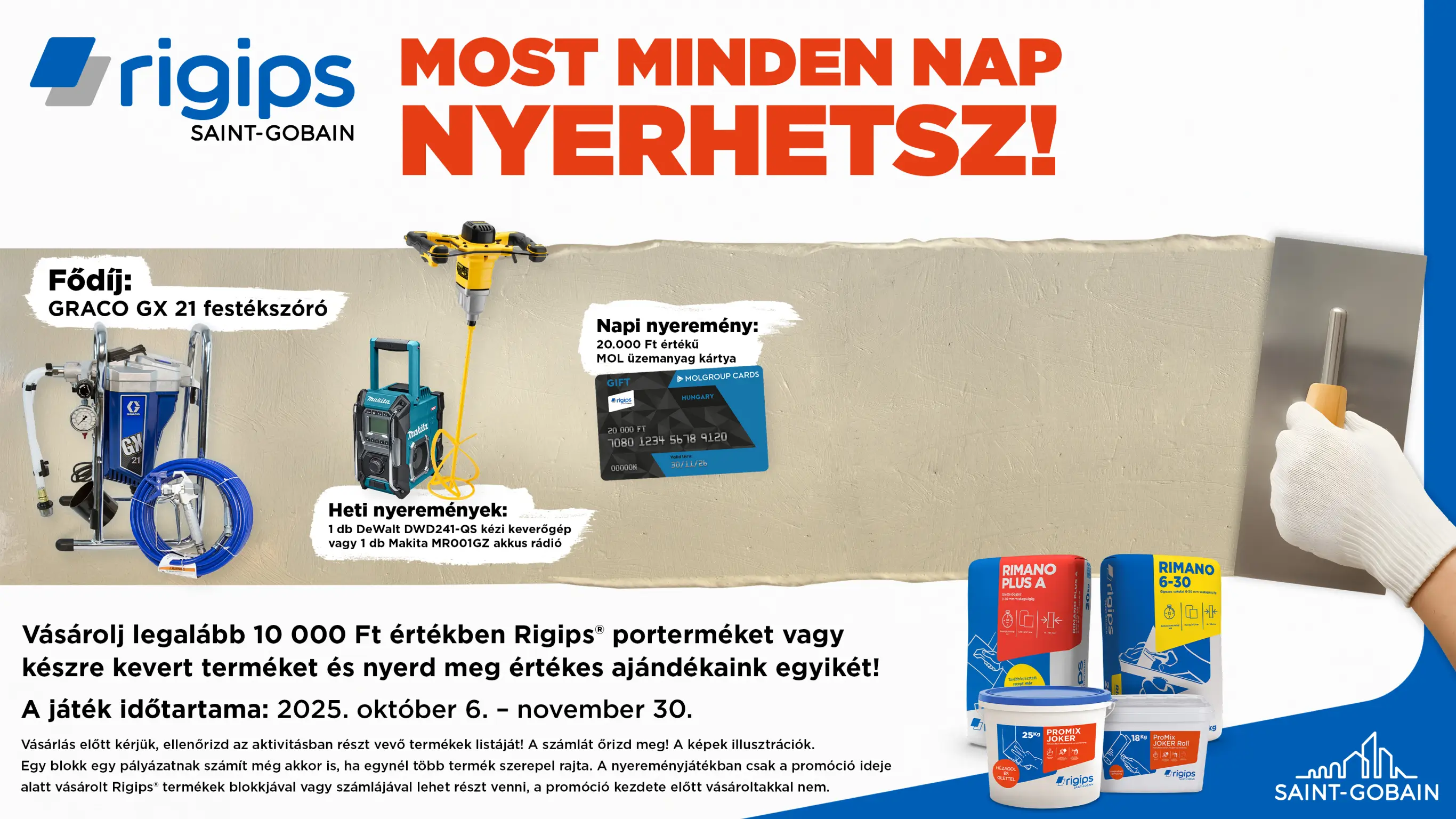 A promóció plakátképe.